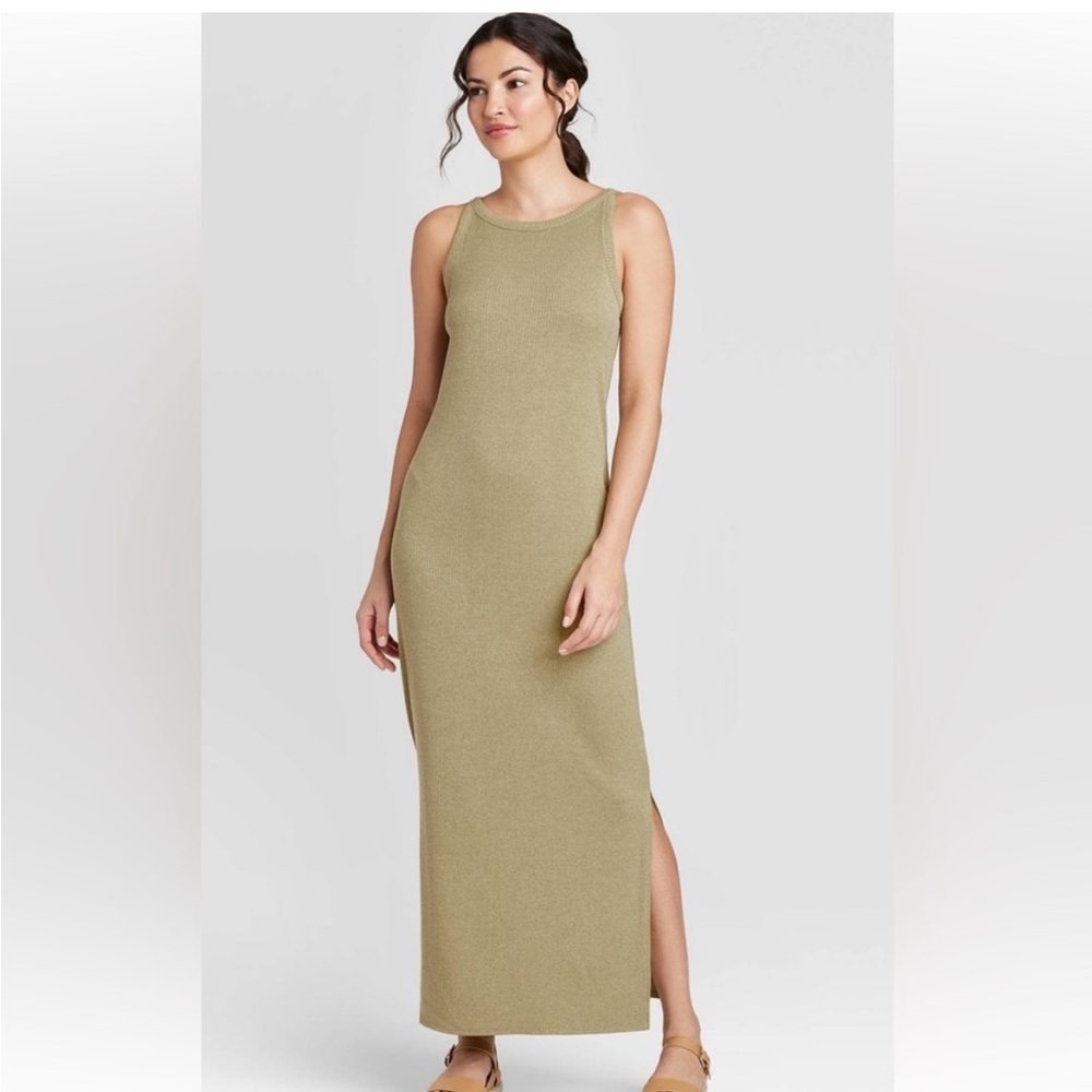 A New Day Olive Green Maxi Dress